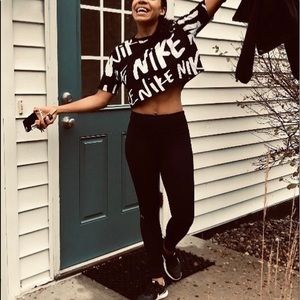 Nike Logo Crop Top